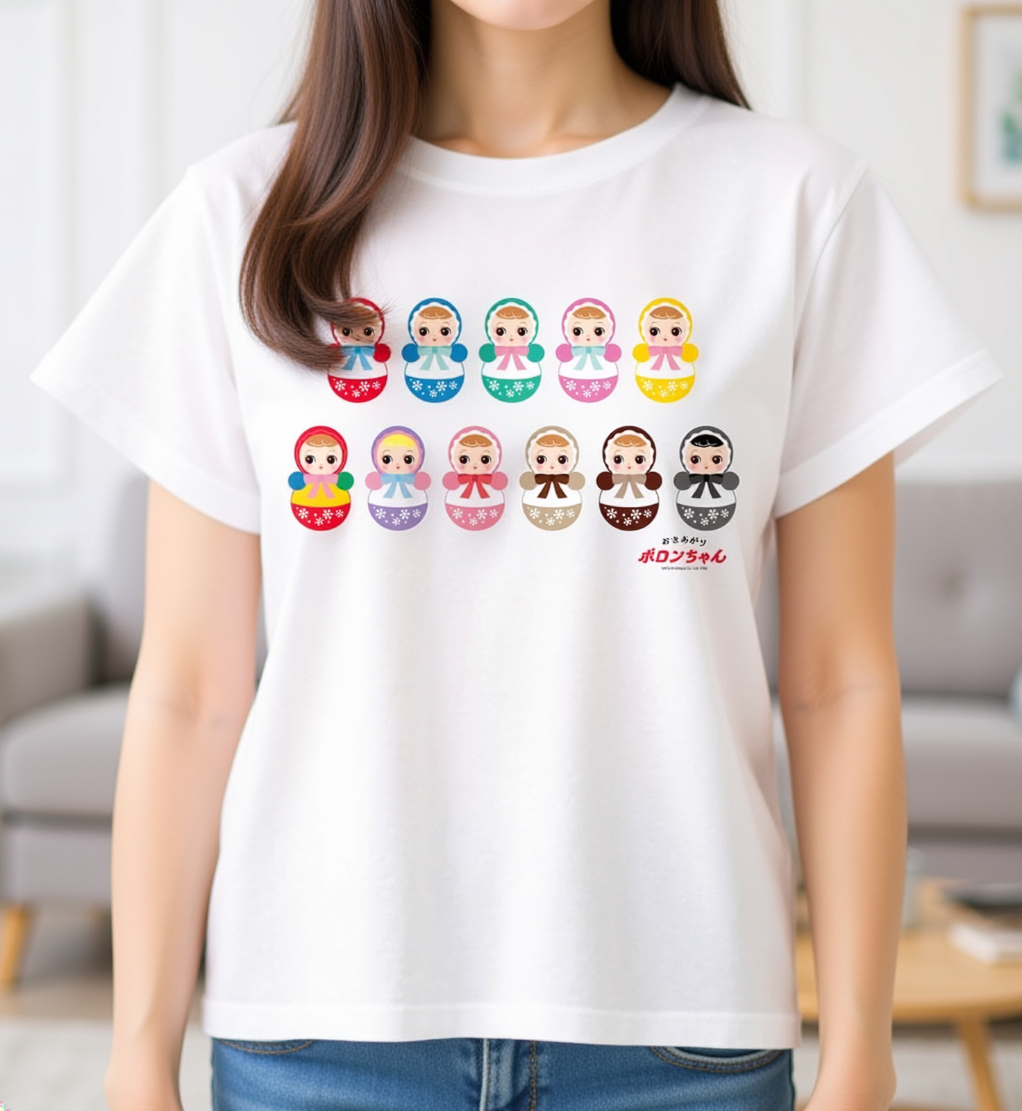 ポロンちゃんTシャツ（白）