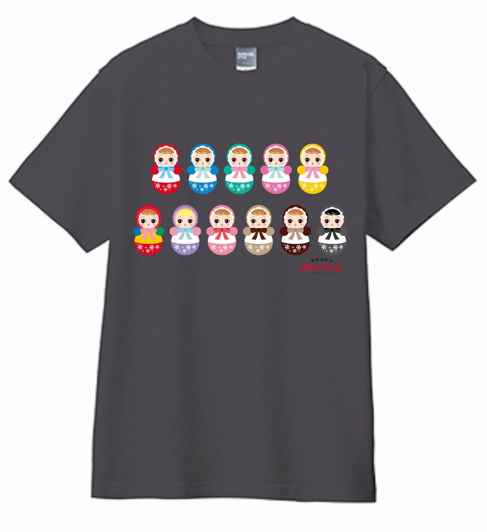 ポロンちゃんTシャツ（グレー）